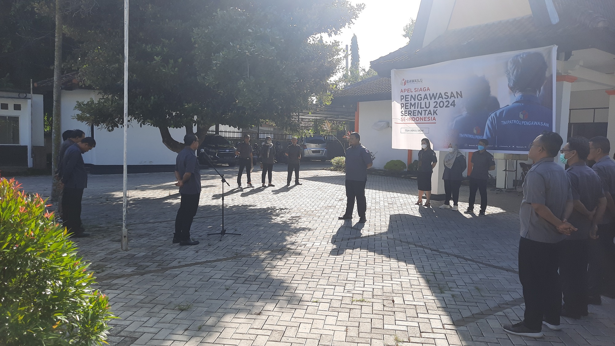 Apel Siaga Pengawasan, Bawaslu NTB Siap Awasi Pemilu Serentak 2024