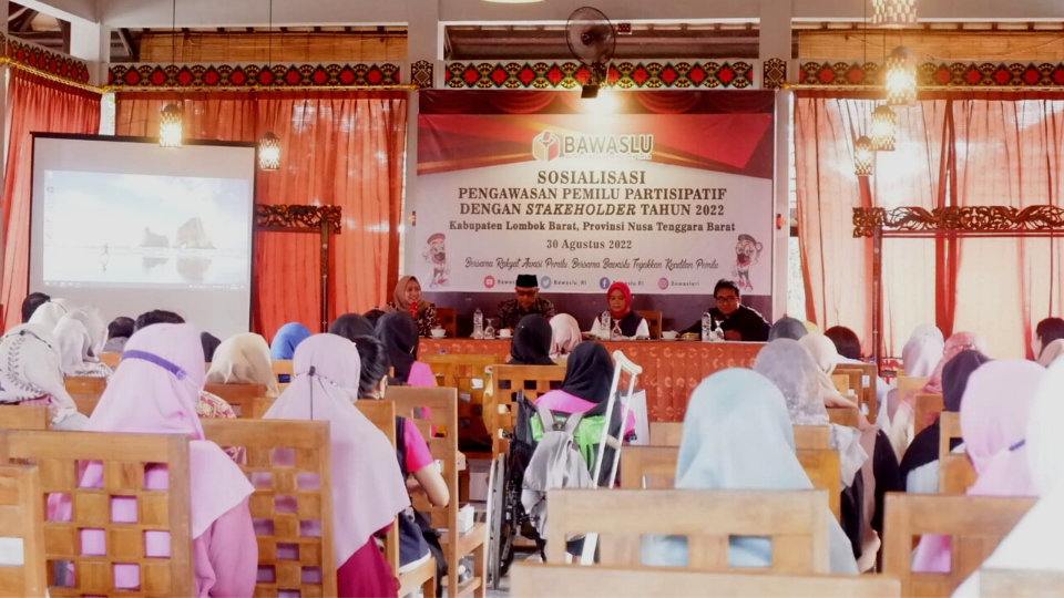 Bawaslu Gelar Sosialisasi untukÂ Kuatkan Afirmasi Perempuan dalam Pengawasan Pemilu Tahun 2024