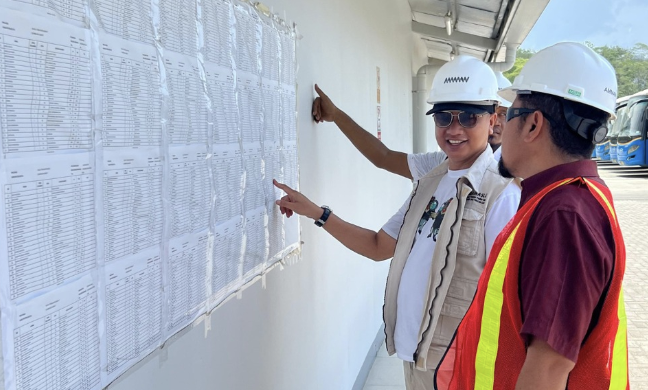 Pastikan Hak Pilih  Pekerja Terjaga, Bawaslu NTB Monitoring TPS Lokasi Khusus Daerah Tambang