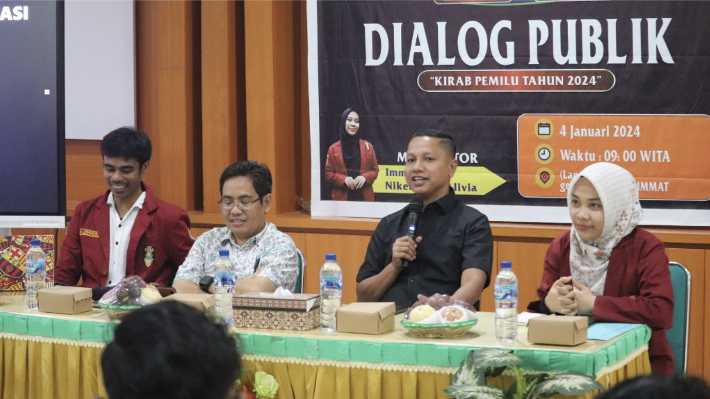 Hadir Dialog Publik Pemilu 2024: Hasan Sampaikan Urgensi Pengawasan Partisipatif dalam Pemilu