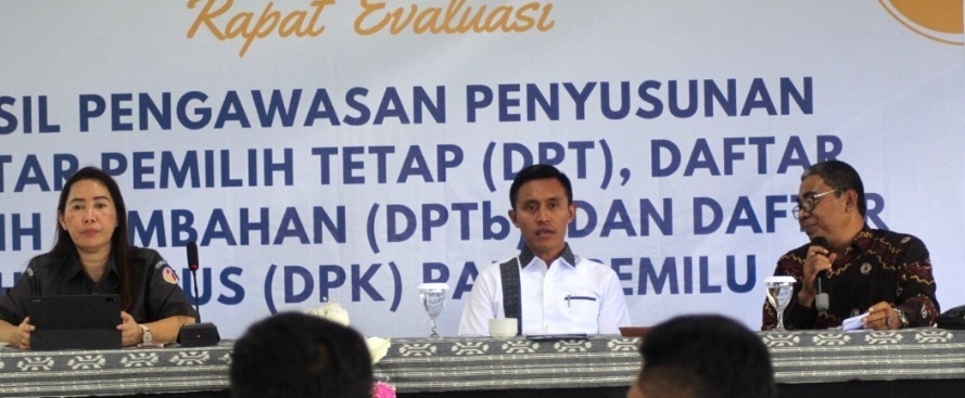 Fokus Kawal Hak Pilih, Bawaslu NTB Gelar Rapat Evaluasi dan Koordinasi Pengawasan Daftar Pemilih Pemilu Tahun 2024