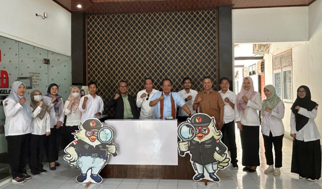 Tinjau  Pengawasan  Pemutakhiran DPB Deputi Bidang Dukungan Teknis Bawaslu RI, La Bayoni