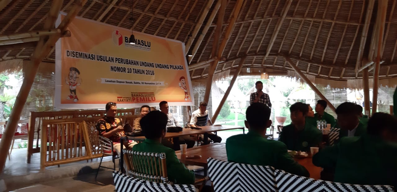 Bawaslu NTB Gandeng Mahasiswa Jadi Kader Pengawasan Partisipatif