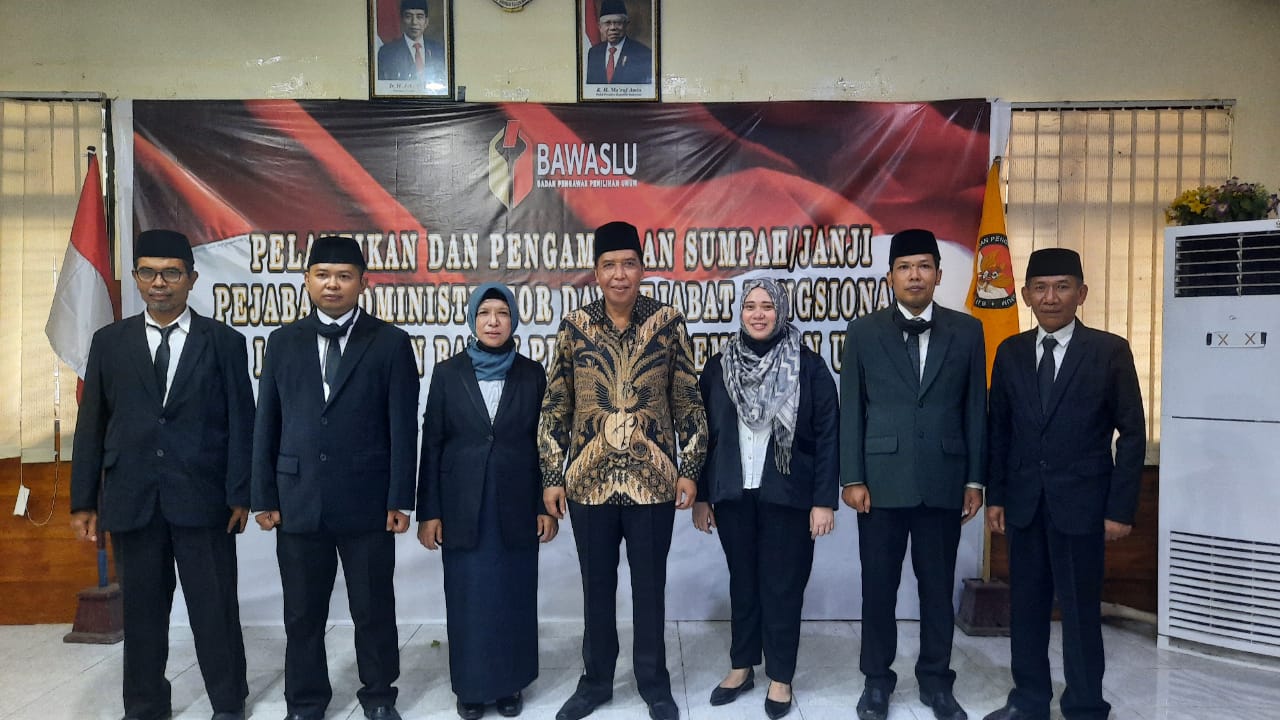 6 Pejabat Fungsional Bawaslu NTB di Lantik