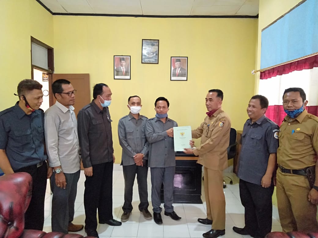 Penyerahan Tanah Hibah Pemda Lotim Ke Bawaslu Lotim