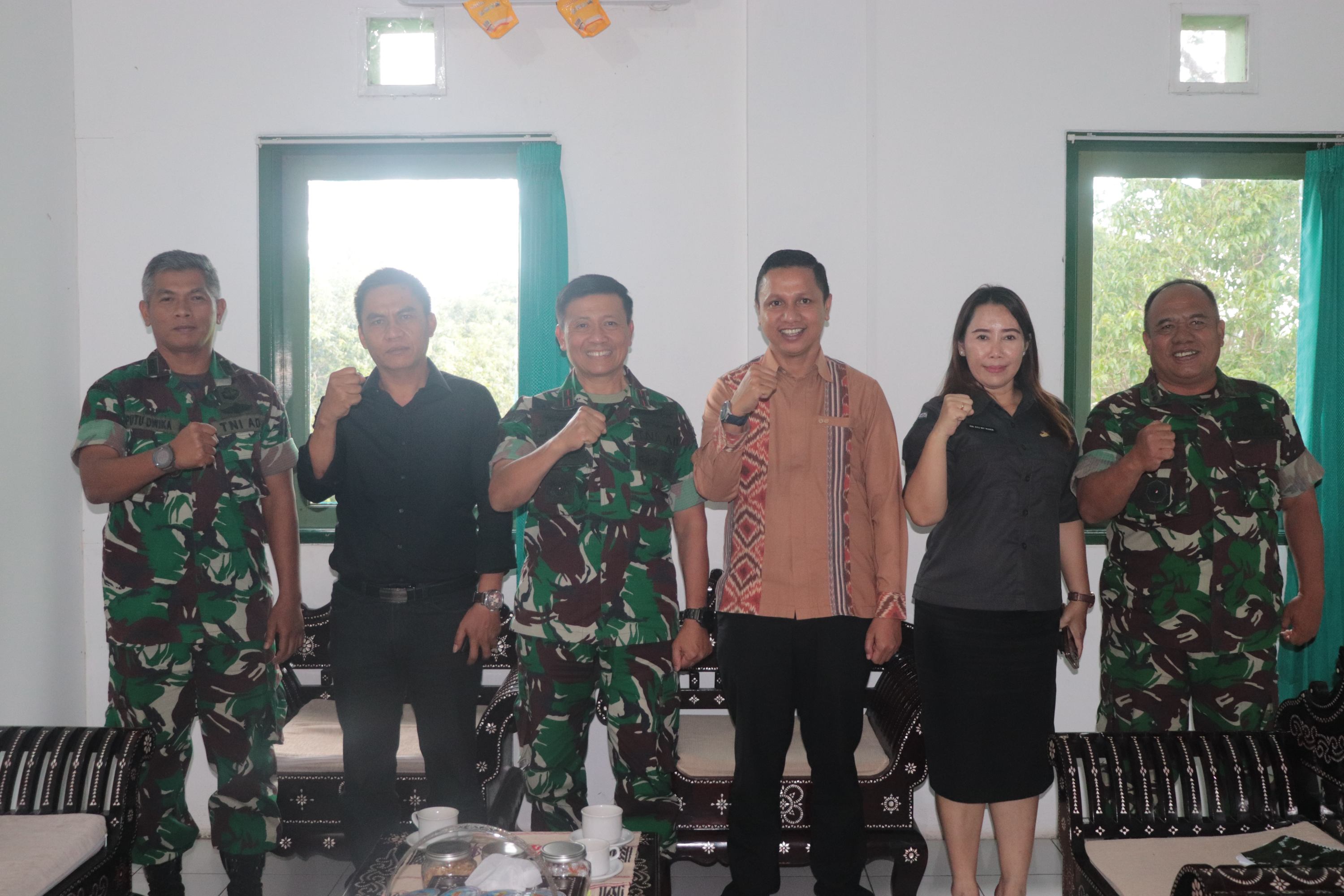 Audiensi dengan Korem 162/WB, Bawaslu NTB Kian Dorong Netralitas TNI dalam Pemilu