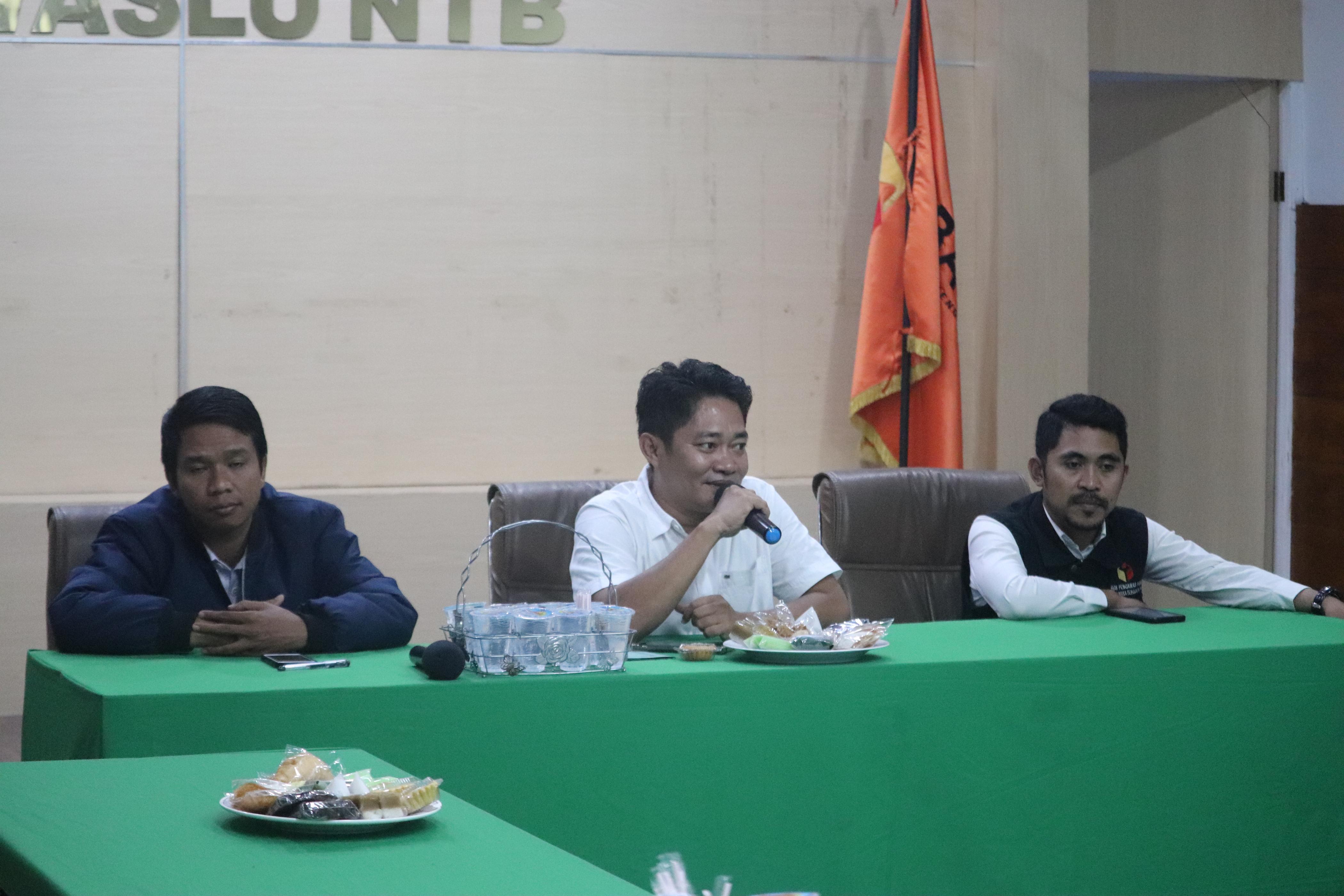 Terima Audiensi DPM Unram, Bawaslu NTB Sampaikan Pentingnya Pengawasan Pemilihan
