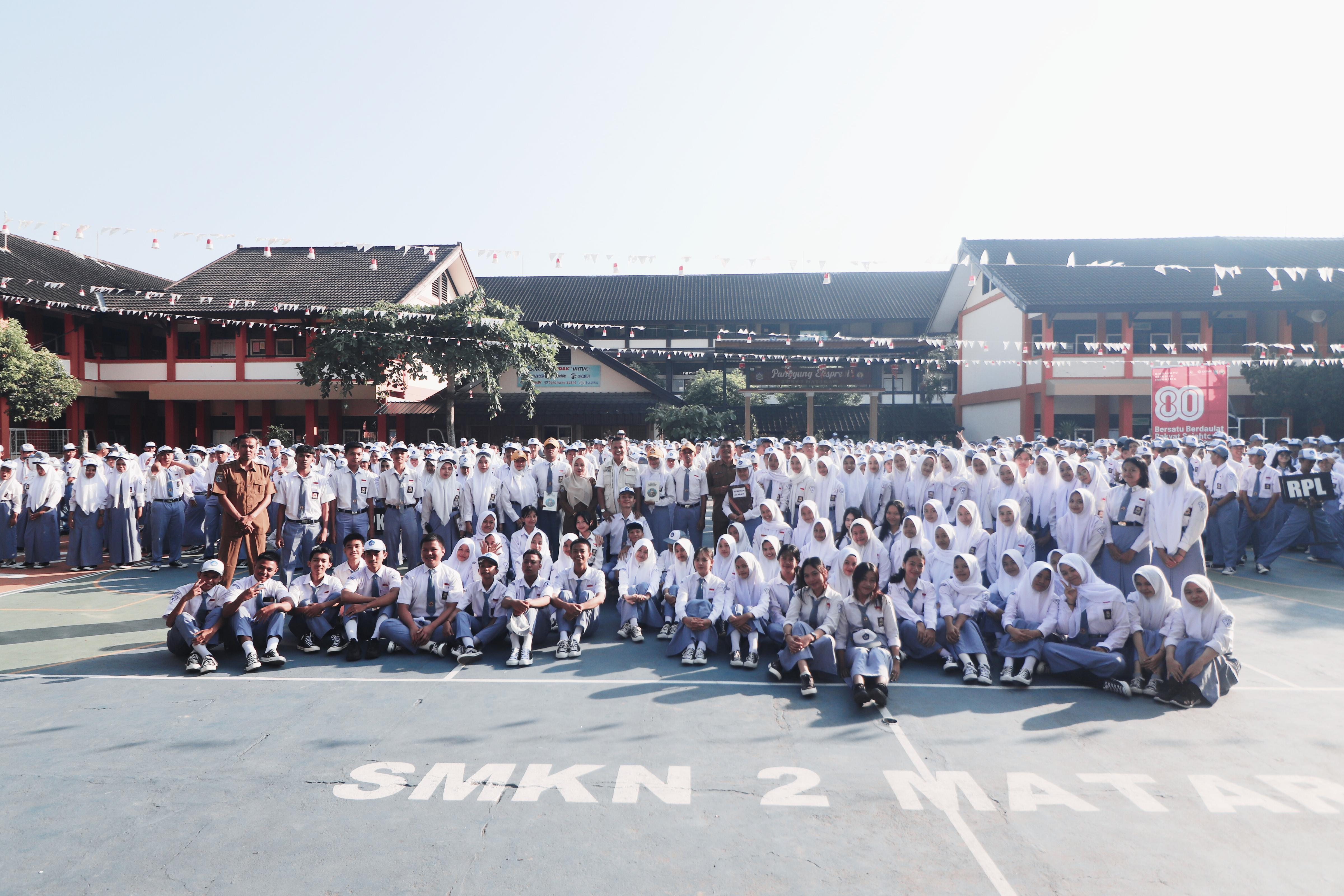 Bawaslu NTB On The Move Hadir di SMKN 2 Mataram: Demokrasi Dimulai dari Lingkungan Sekolah