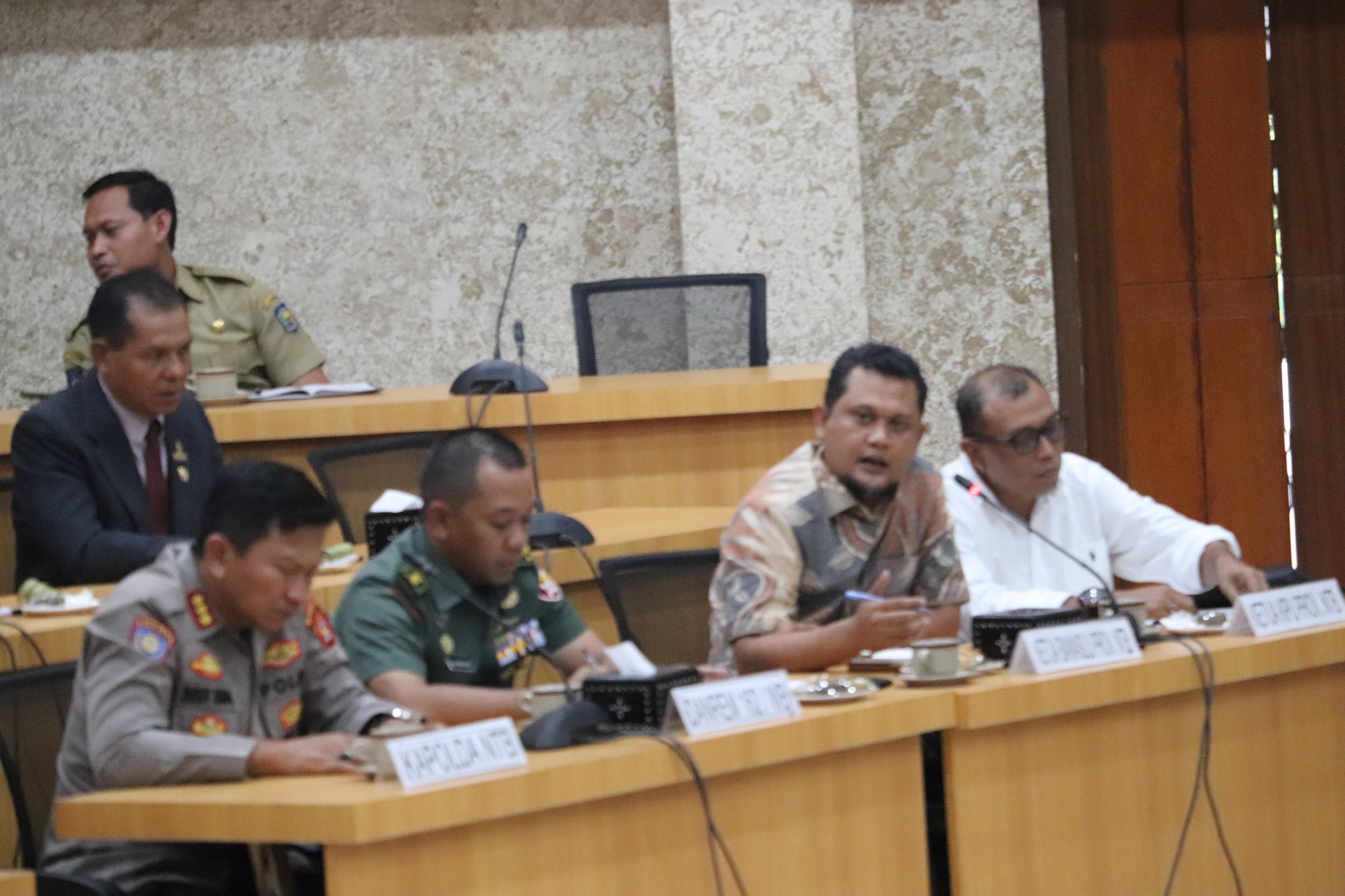 Hadiri SSDN Lemhanas di NTB, Itratip Sampaikan Kerawanan Pilkada Tahun 2024