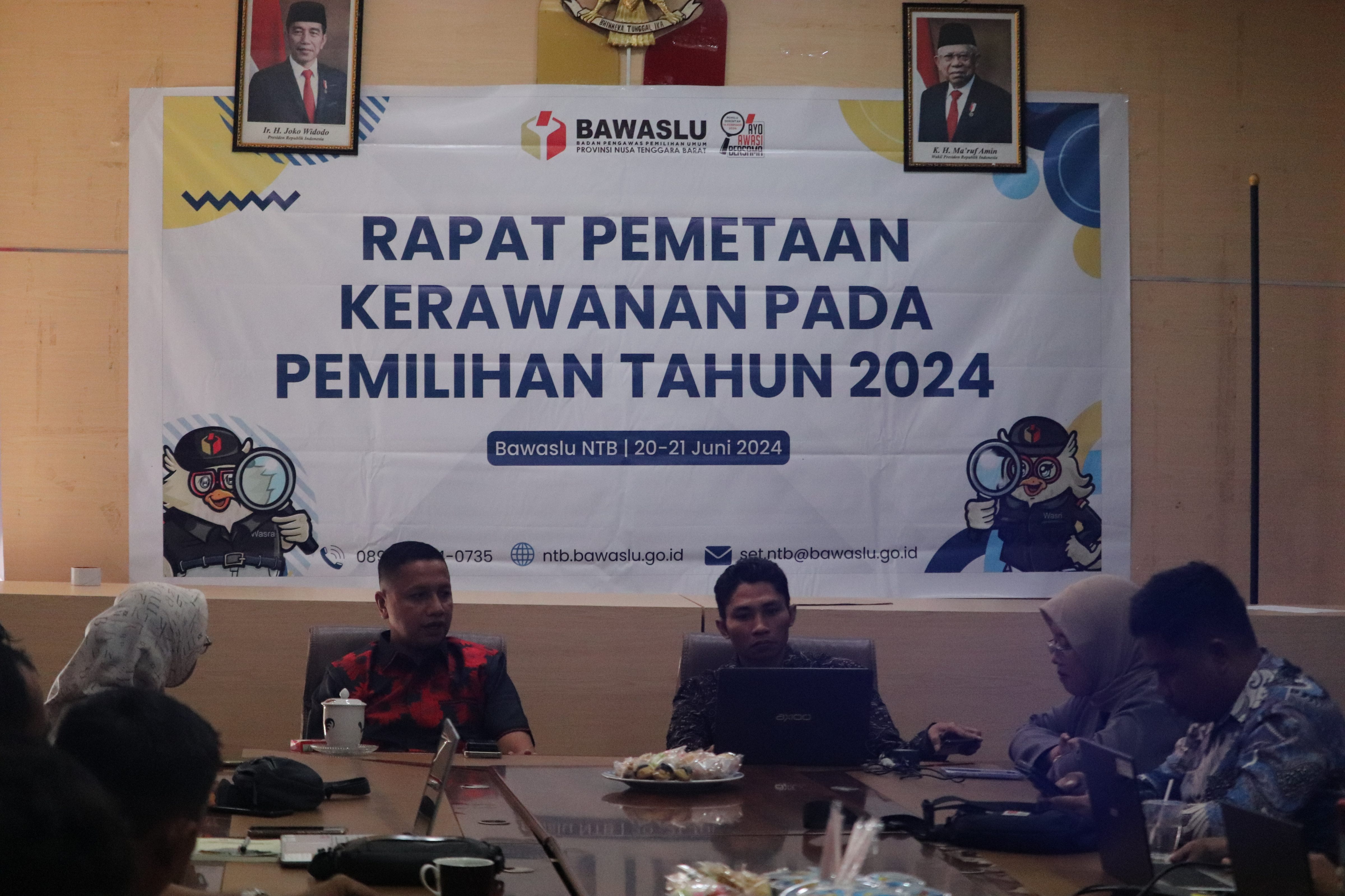 Hadapi Dinamika Pemilihan Serentak Tahun 2024, Bawaslu NTB Gelar Pemetaan Kerawanan