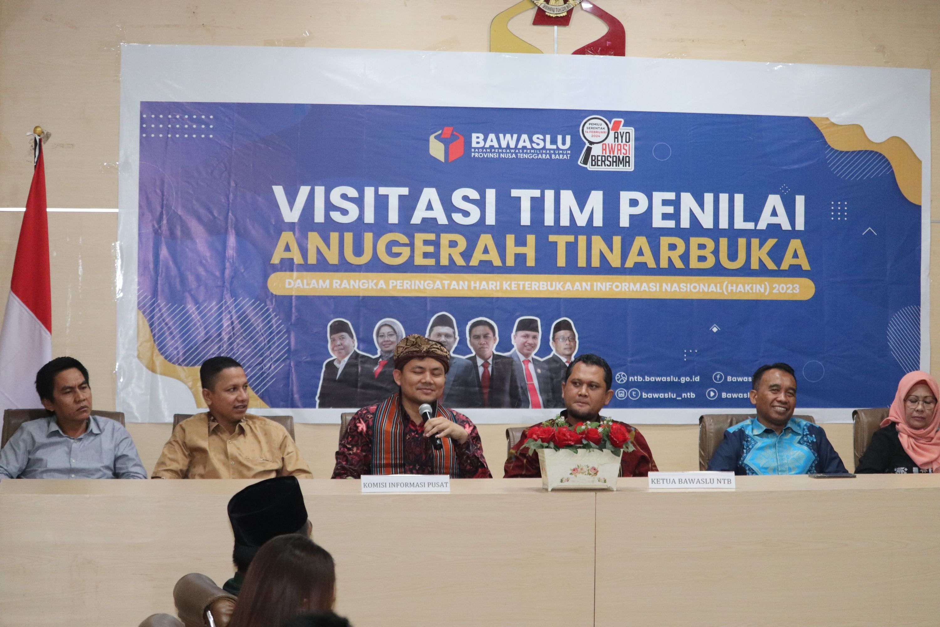 Bawaslu NTB Masuk dalam 10 Besar Calon Penerima Anugerah Tinarbuka 2023