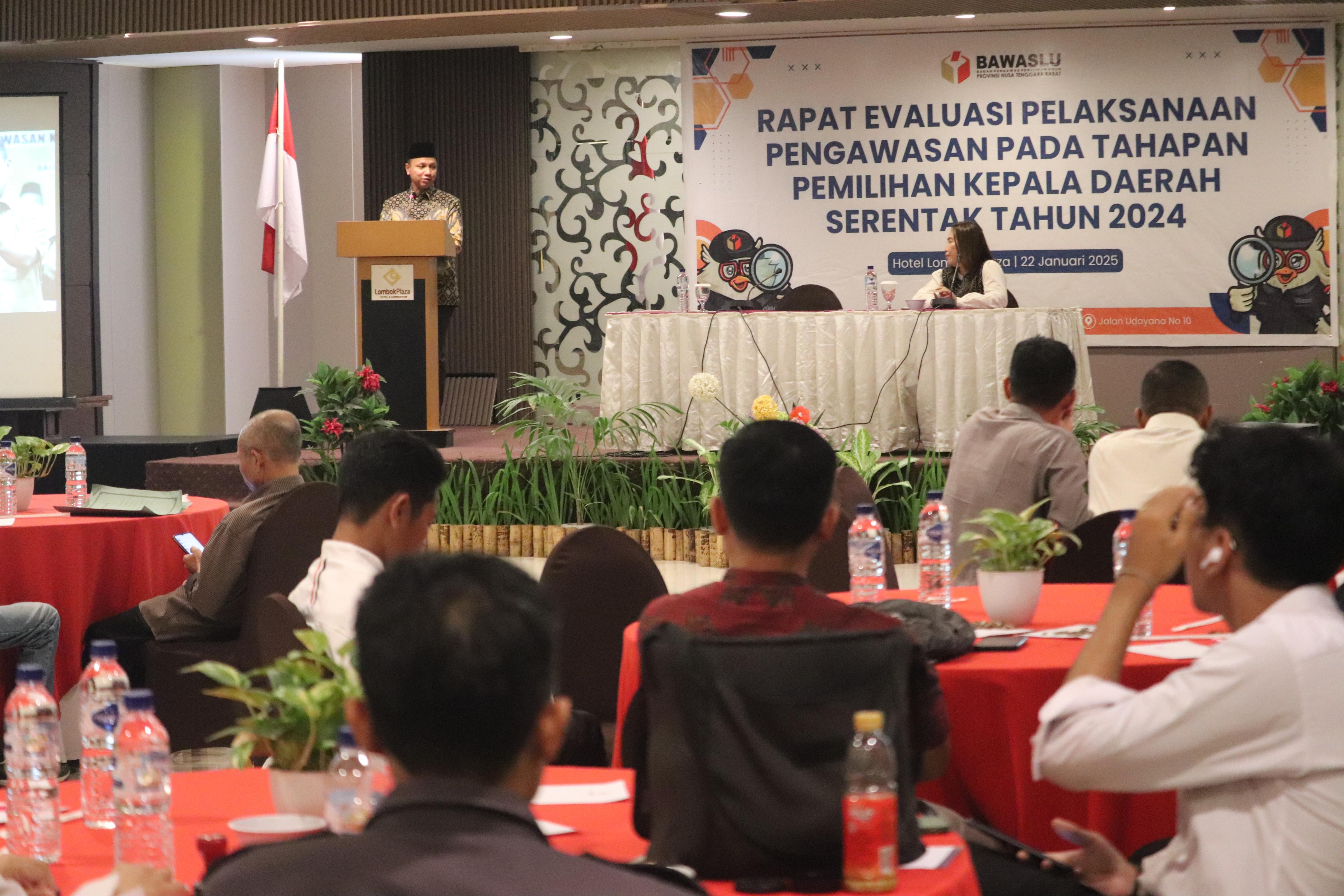 Bawaslu NTB  Komitmen Tingkatkan Pencegahan  di Pemilu Berikutnya