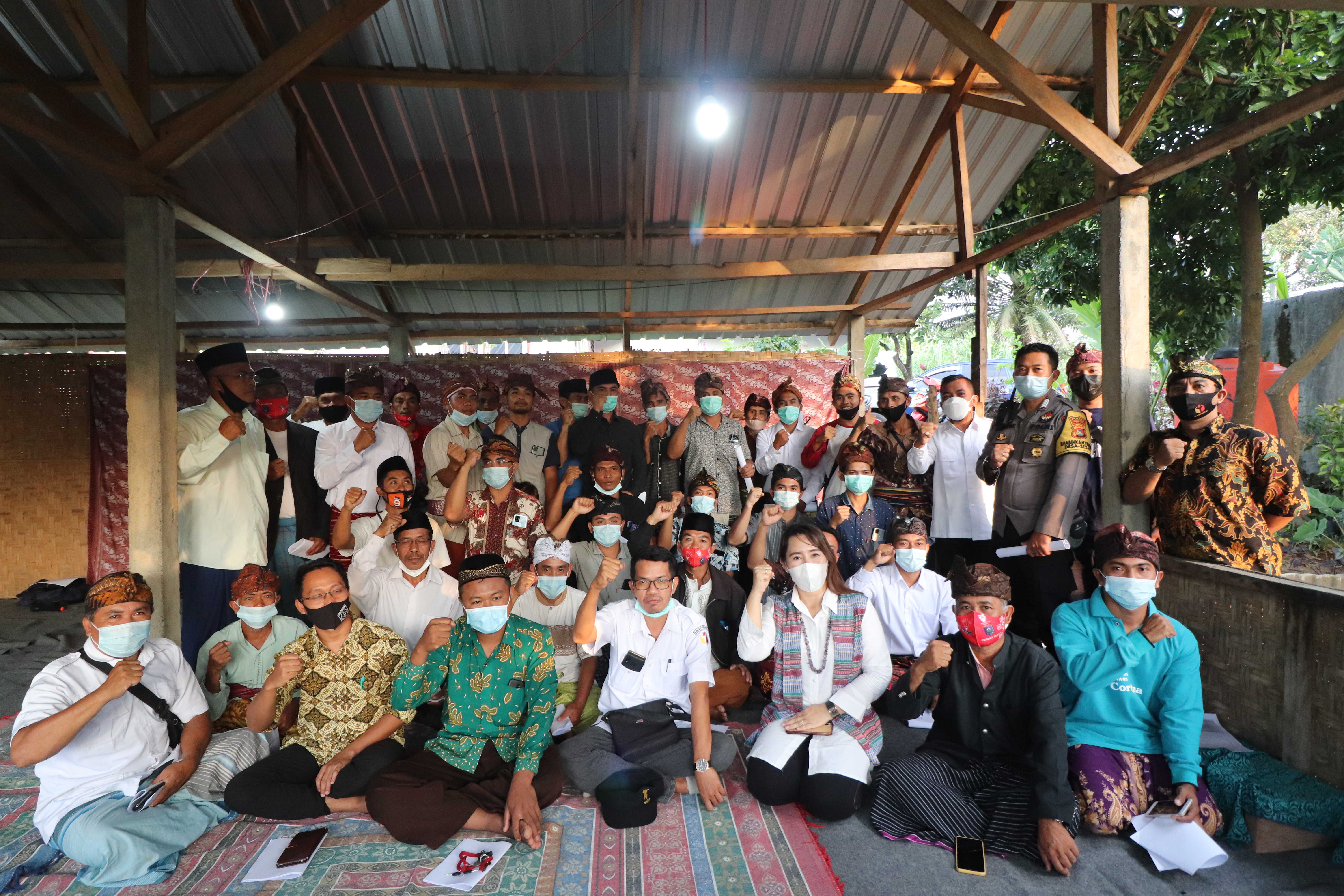 Gandeng Desa Adat Sesait, Bawaslu NTB harap ada Kerjasama dalam Pengawasan Partisipatif