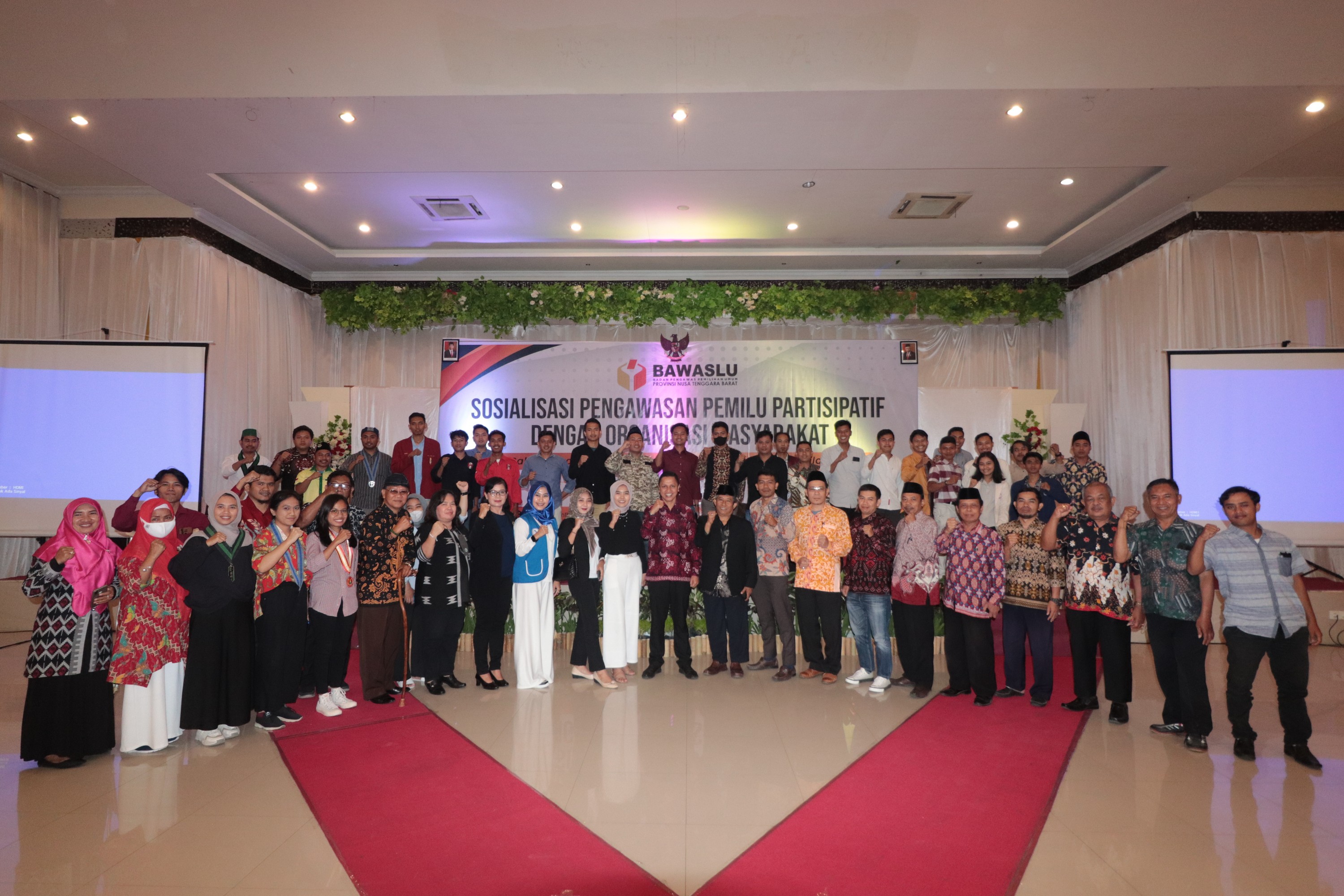 Bawaslu NTB Ajak Organisasi Masyarakat Terlibat  dalam Pengawasan Pemilu