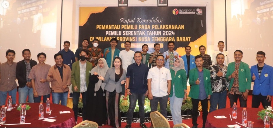 Tingkatkan Kolaborasi dengan Masyarakat, Bawaslu NTB Ajak Mahasiswa Jadi Pemantau Pemilu