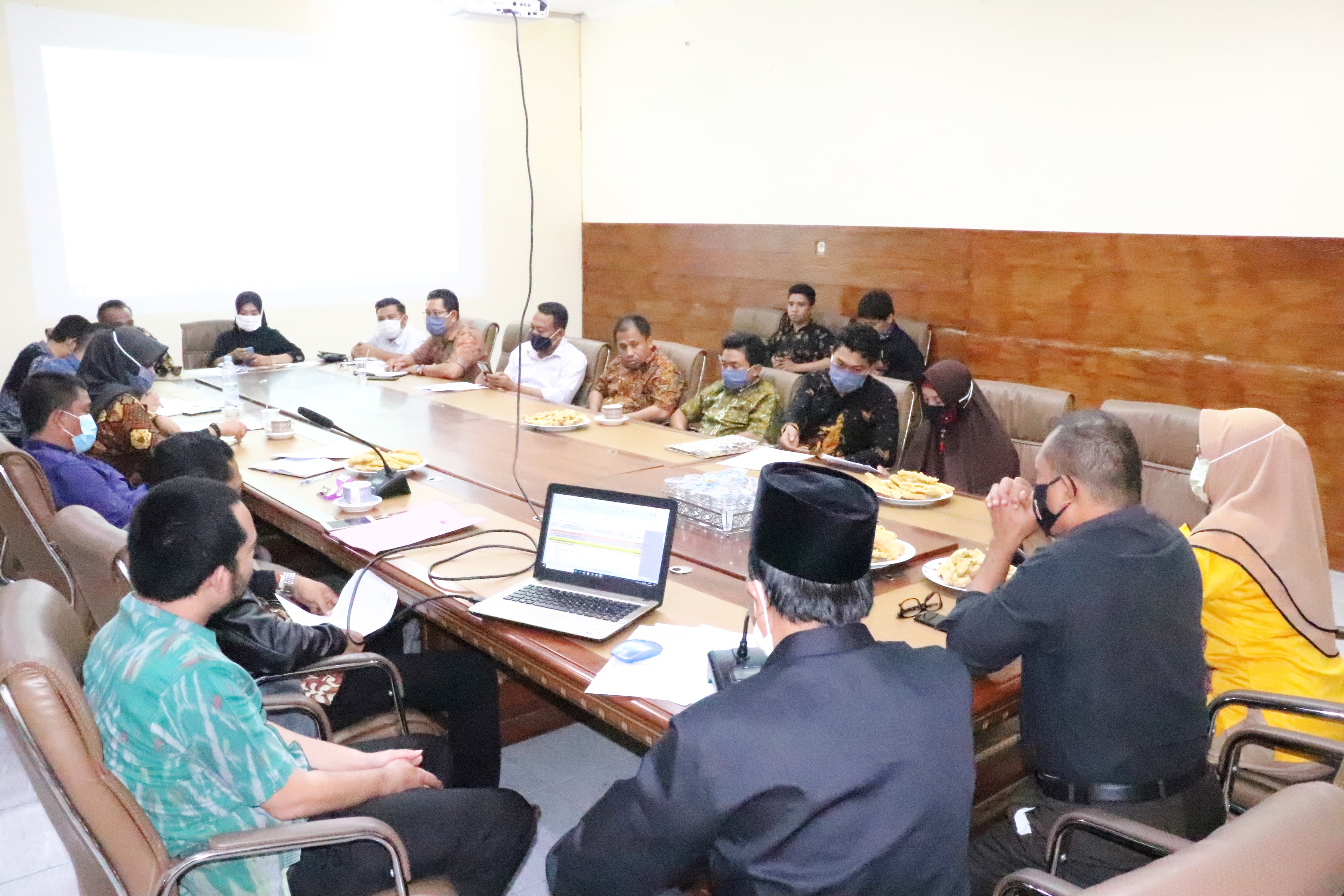 Bawaslu  NTB, Evaluasi Penyerapan Anggaran 2020