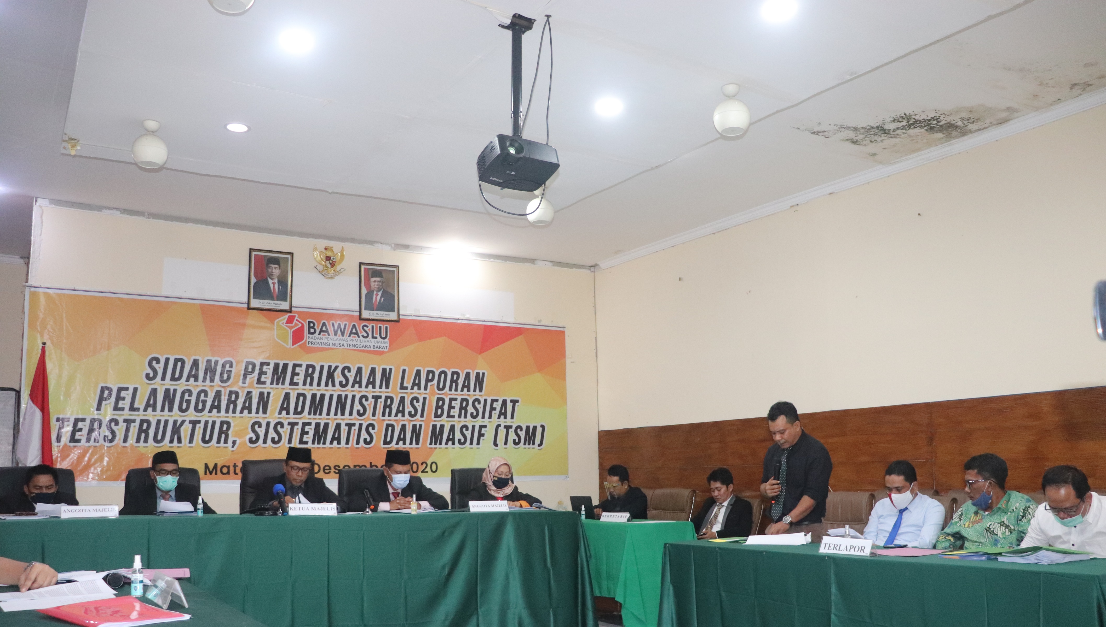 Bawaslu NTB Sidangkan Dugaan Kecurangan TSM Pilkada Sumbawa