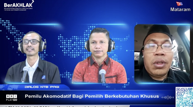 Bawaslu NTB Minta Kebutuhan Pemilih Penyandang Disabilitas Terpenuhi