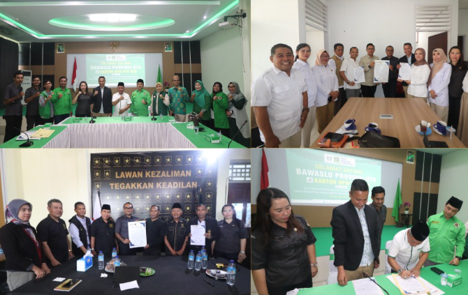 Silaturahmi Pencegahan, Bawaslu Ajak Parpol Komitmen Wujudkan Pemilu Bersih