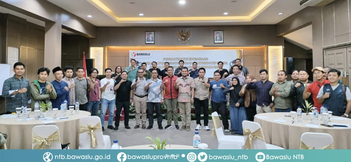 Bawaslu NTB Apresiasi Kinerja Media Sebagai Mitra Strategis dalam Amplifikasi Pengawasan Pemilu