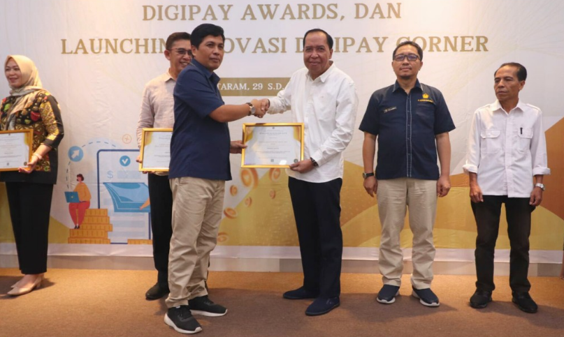 Bawaslu NTB Raih Penghargaan Dalam Digipay Award 2023