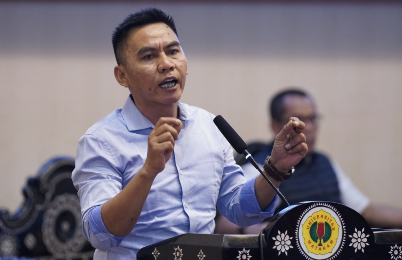 Suhardi Ajak Mahasiwa Proaktif Awasi Pilkada NTB 2024