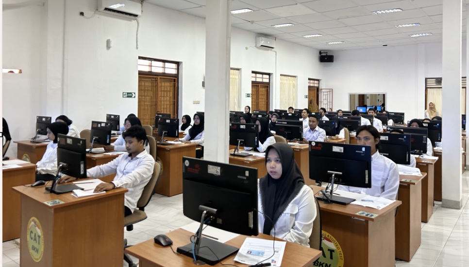 Sebanyak 304 CPNS Bawaslu TA 2024 Ikuti Seleksi Kompetisi Dasar (SKD) di BKN Mataram