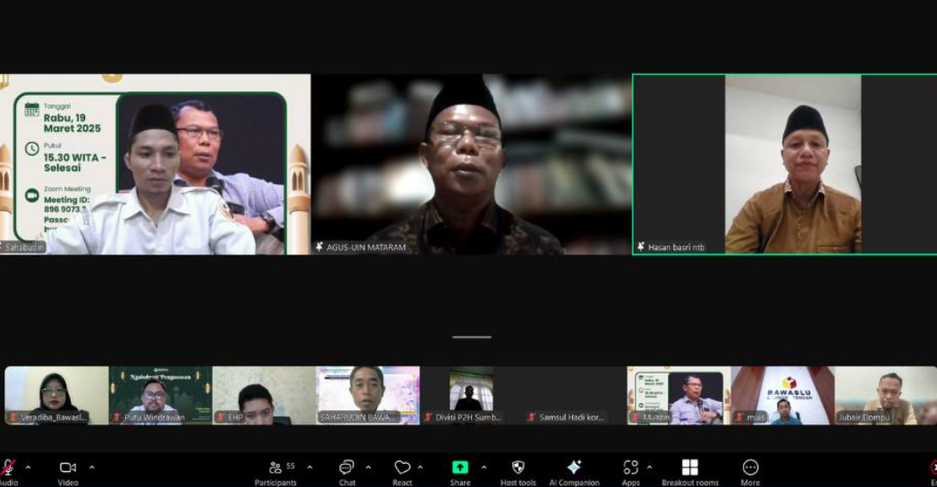 Ngabuburit Ke-3: Bawaslu NTB Gandeng Dr.Agus Tingkatkan Literasi Demokrasi