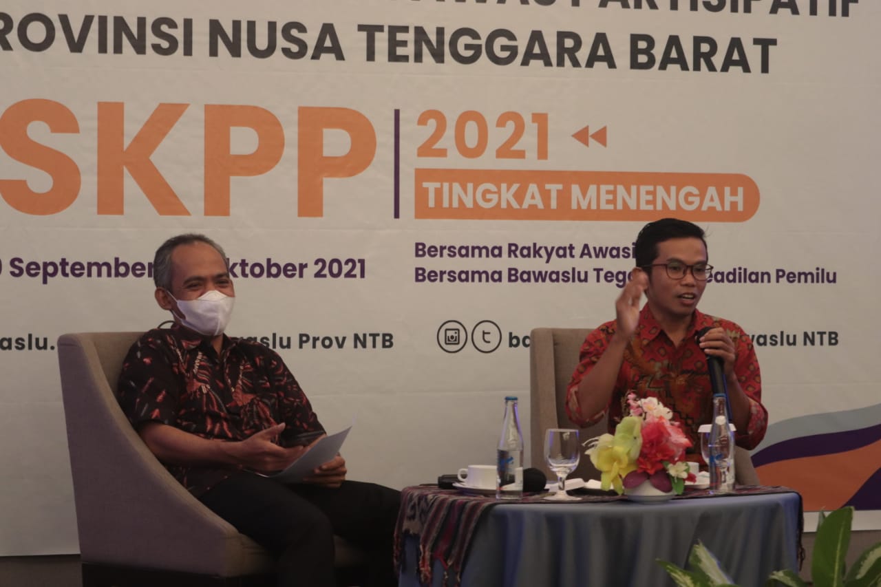 SKPP Bawaslu NTB, Darsono Yusin: Peserta SKPP Harus Mampu Jadi Diplomat Medsos