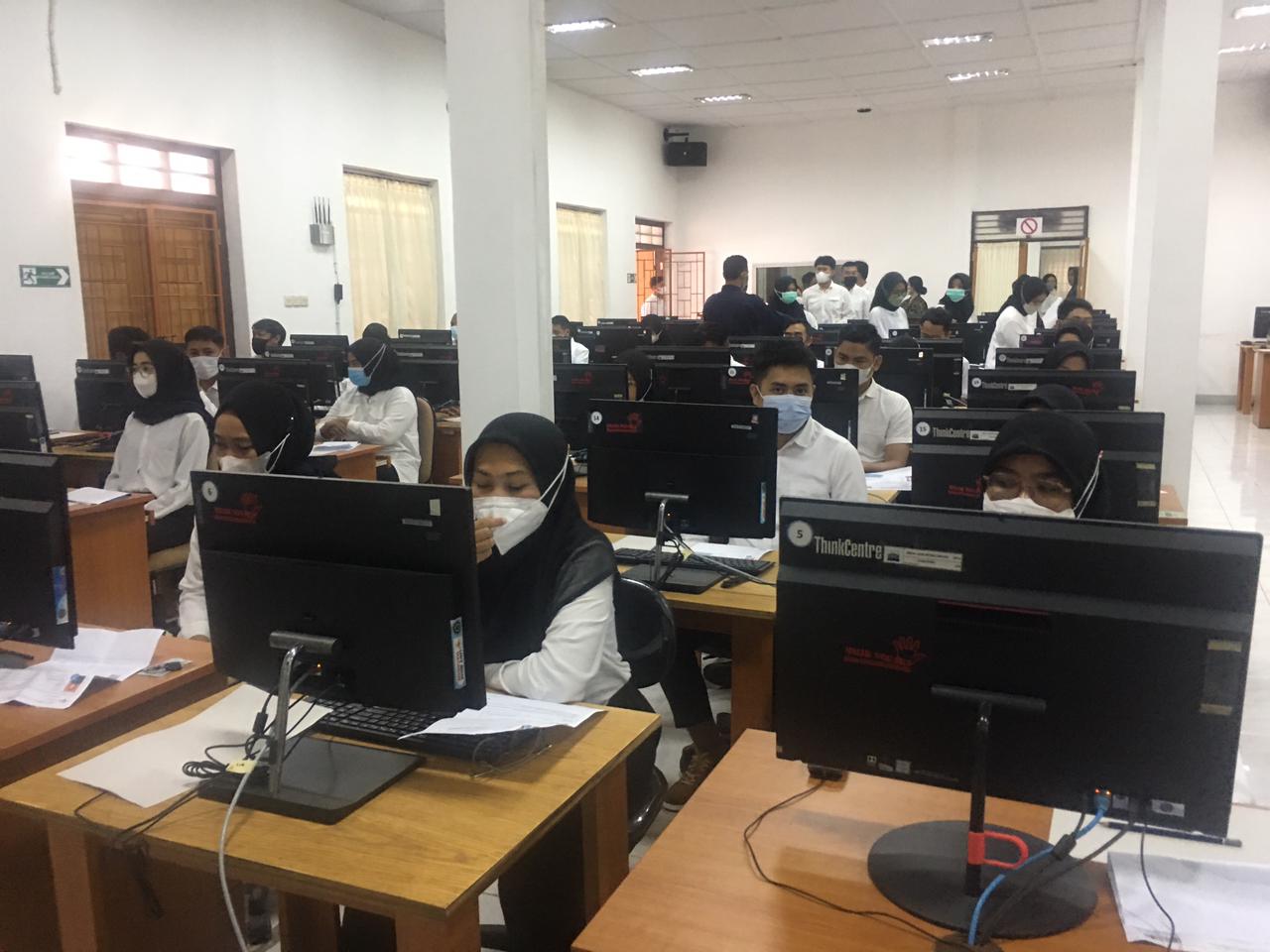 Sebanyak 35 Peserta Ikuti Tes CAT Seleksi PPPK Bawaslu