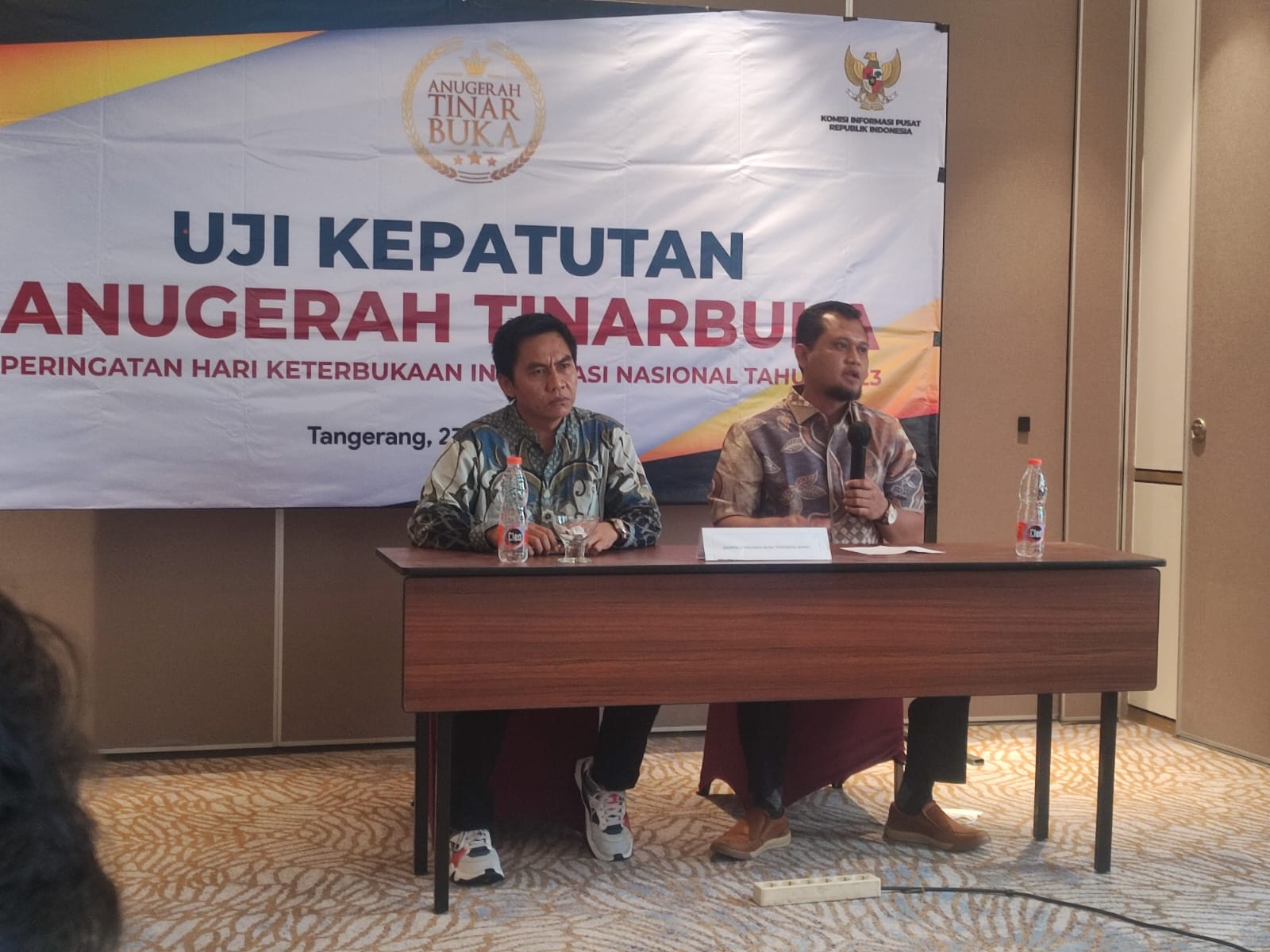 "Lao Nyelabar" Jadi Inovasi Bawaslu NTB Dalam Uji Kepatutan Anugerah Tinarbuka Komisi Informasi