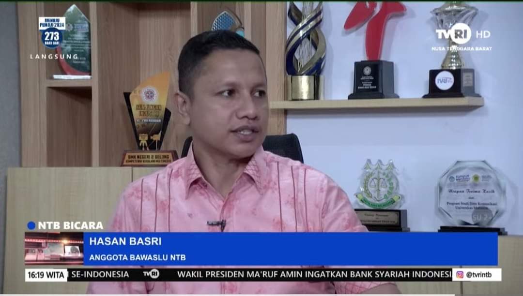 Hasan: Bawaslu Pastikan Pendaftaran Bacaleg Sesuai Prosedur