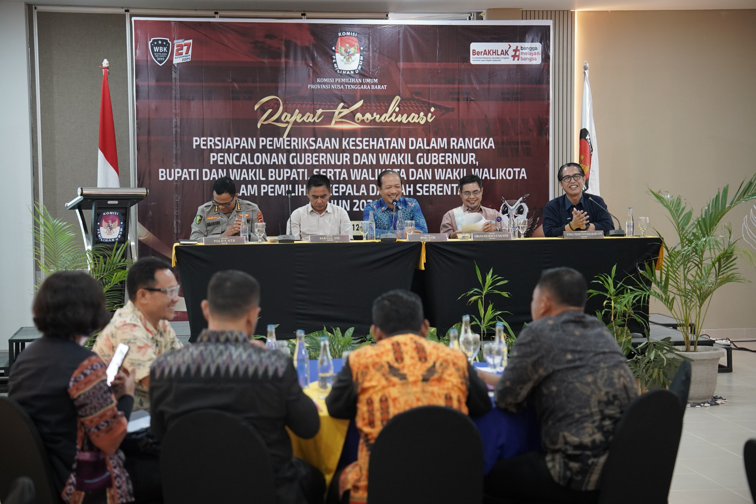 Bawaslu NTB Imbau Pemeriksa Kesehatan Calon Kepala Daerah Dilakukan Sesuai Regulasi