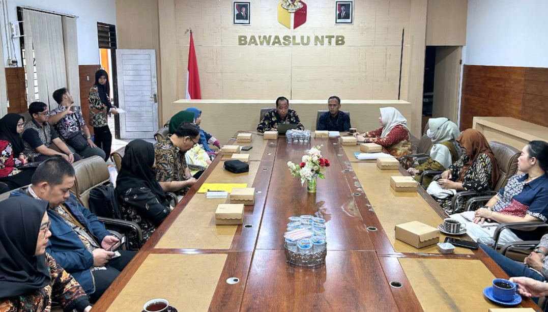 Bawaslu NTB Terima Tim BPK RI dalam Entry Meeting Pemeriksaan Kepatuhan Pengelolaan Belanja Pilkada 2024