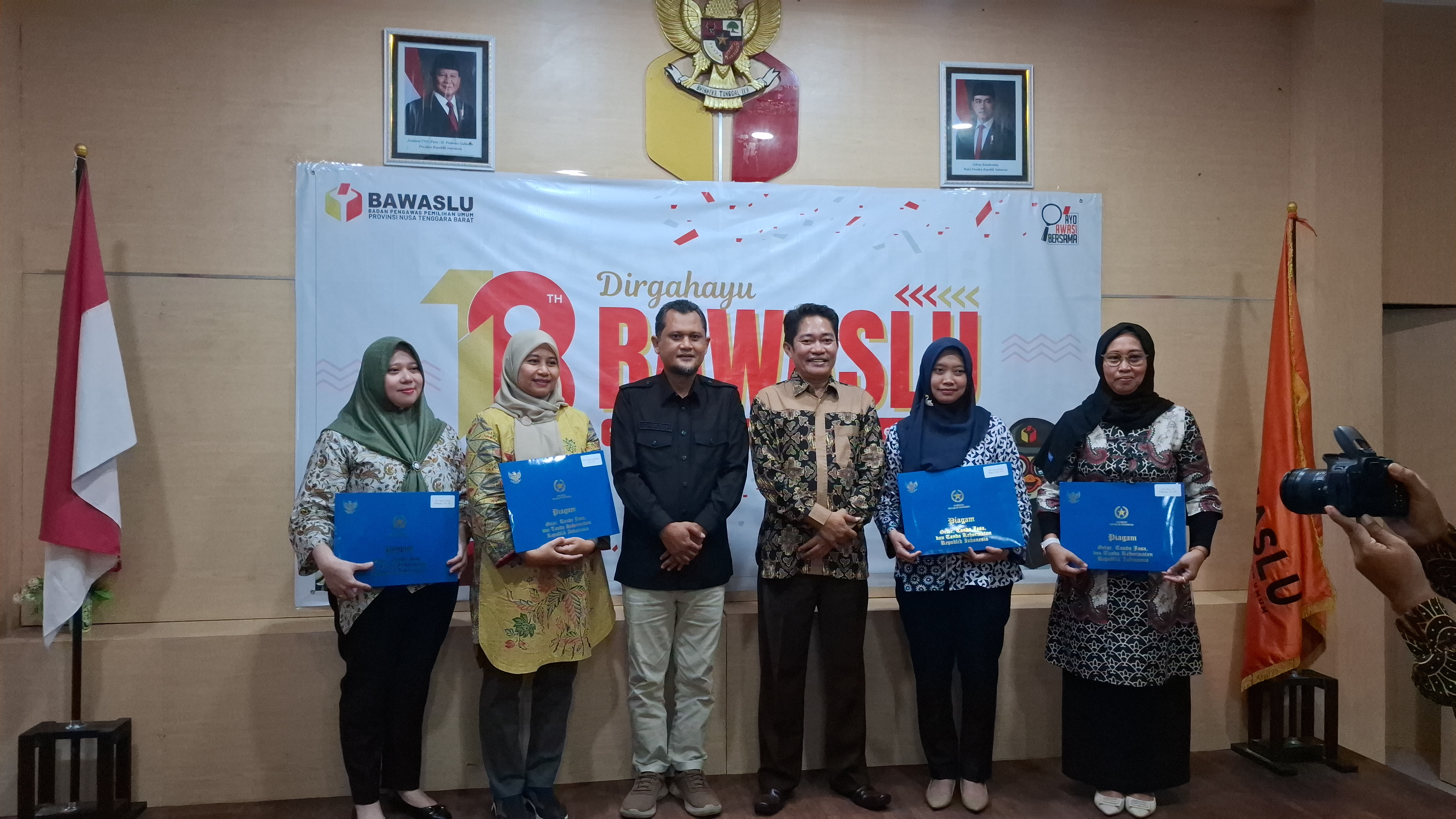 Pimpinan Bawaslu NTB