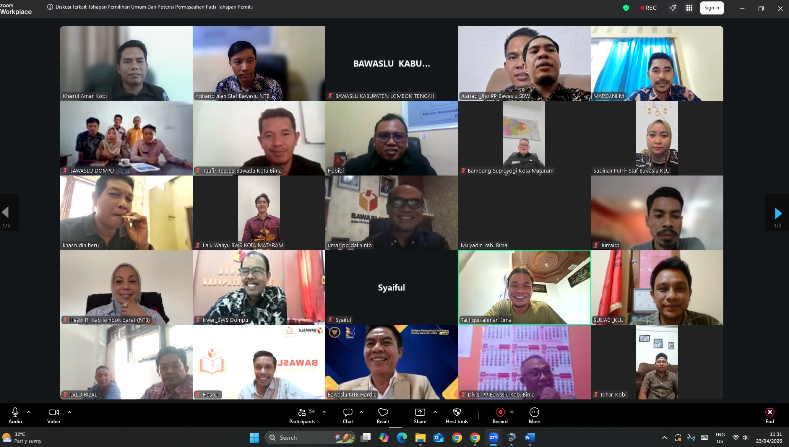 Divisi Hukum dan sengketa