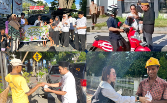 Semarakkan Bulan Ramadhan, Bawaslu NTB Gelar Bagi Takjil