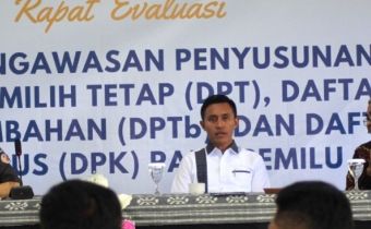 Fokus Kawal Hak Pilih, Bawaslu NTB Gelar Rapat Evaluasi dan Koordinasi Pengawasan Daftar Pemilih Pemilu Tahun 2024