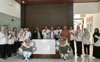 Tinjau  Pengawasan  Pemutakhiran DPB Deputi Bidang Dukungan Teknis Bawaslu RI, La Bayoni