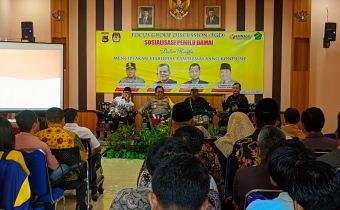 Hadir  FGD yang diadakan Kapolda NTB, Itratip : Kunci Terpenting Dalam Kesuksesan Pemilu Adalah Komunikasi Yang Baik di Semua Pihak Penyelenggara