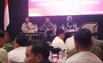 Hadiri Joint Analyisis Polda NTB, Umar Sampaikan Sejumlah Potensi Kerawanan Pilkada di Media Sosial