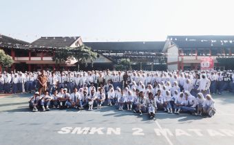 Bawaslu NTB On The Move Hadir di SMKN 2 Mataram: Demokrasi Dimulai dari Lingkungan Sekolah