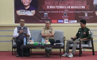 Umar Ajak Mahasiswa Ikut Terlibat Pengawasan Partisipatif