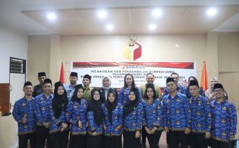 Bawaslu Lantik 11 PNS Bawaslu di Lingkup Bawaslu Provinsi NTB