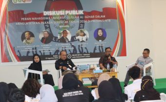 Hadir Diskusi Publik Unizar, Syaifuddin Ajak Seluruh Pihak Bersinegri Wujudkan Pemilihan Bersintegritas