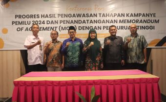 Bawaslu NTB Teken Perjanjian Kerjasama dengan 6 Perguruan Tinggi