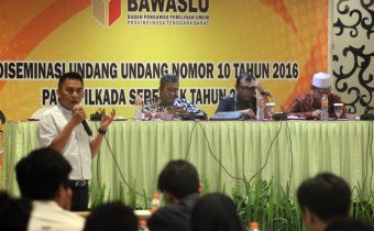 Bawaslu NTB Potret Potensi Kerawanan Pilkada 2020 Dalam Setiap Tahapan