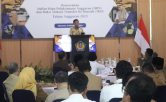 Bawaslu NTB Hadir Penyerahan DIPA dan Daftar Alokasi Transfer Ke Daerah Tahun 2025
