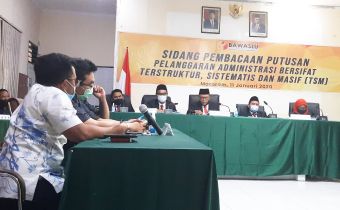 Bawaslu NTB Tolak Gugutan Dugaan TSM Pilkada Sumbawa