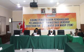 Bawaslu NTB Menolak Laporan Dugaan Pelanggaran TSM Pilkada Loteng